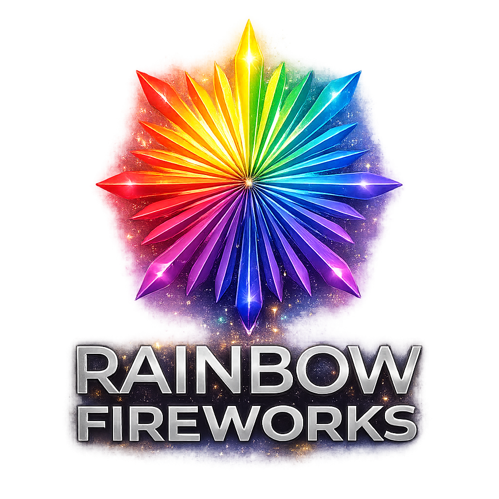 Rainbow Fireworks Logo